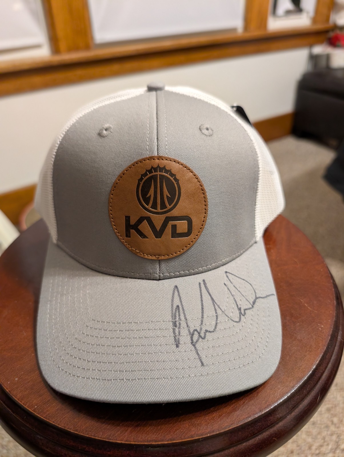 KVD Hat AUTOGRAPHED BY KEVIN VANDAM