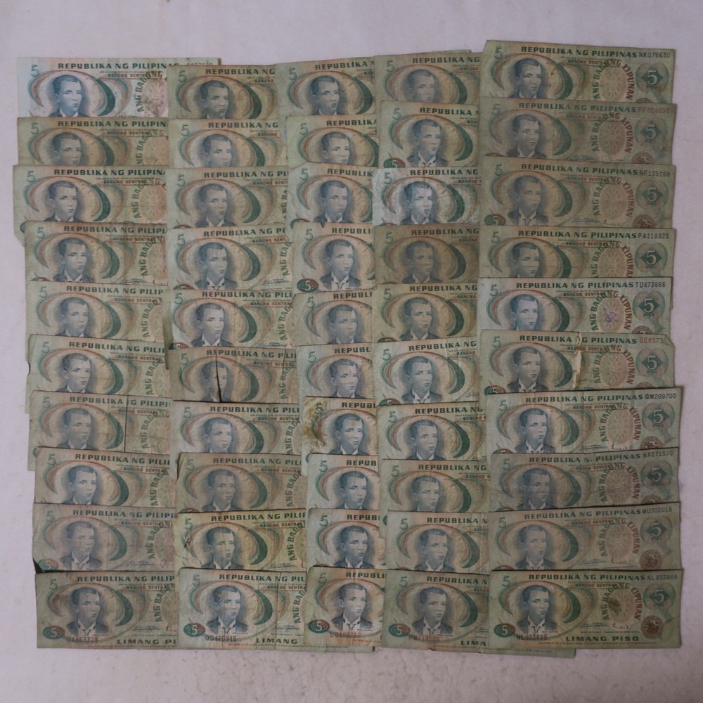 Philippines 5 Pesos 1978 (50 PCS)