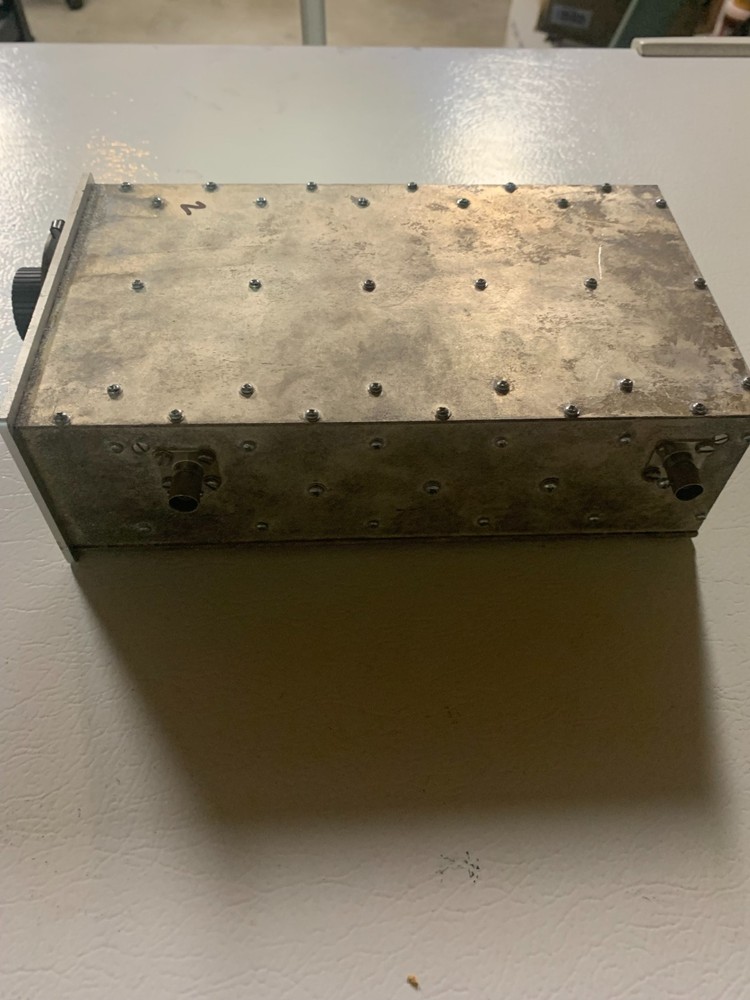 Title: Texscan Tunable Bandpass Filter + Trilithic RF Filter Lot – Lab / Microwa