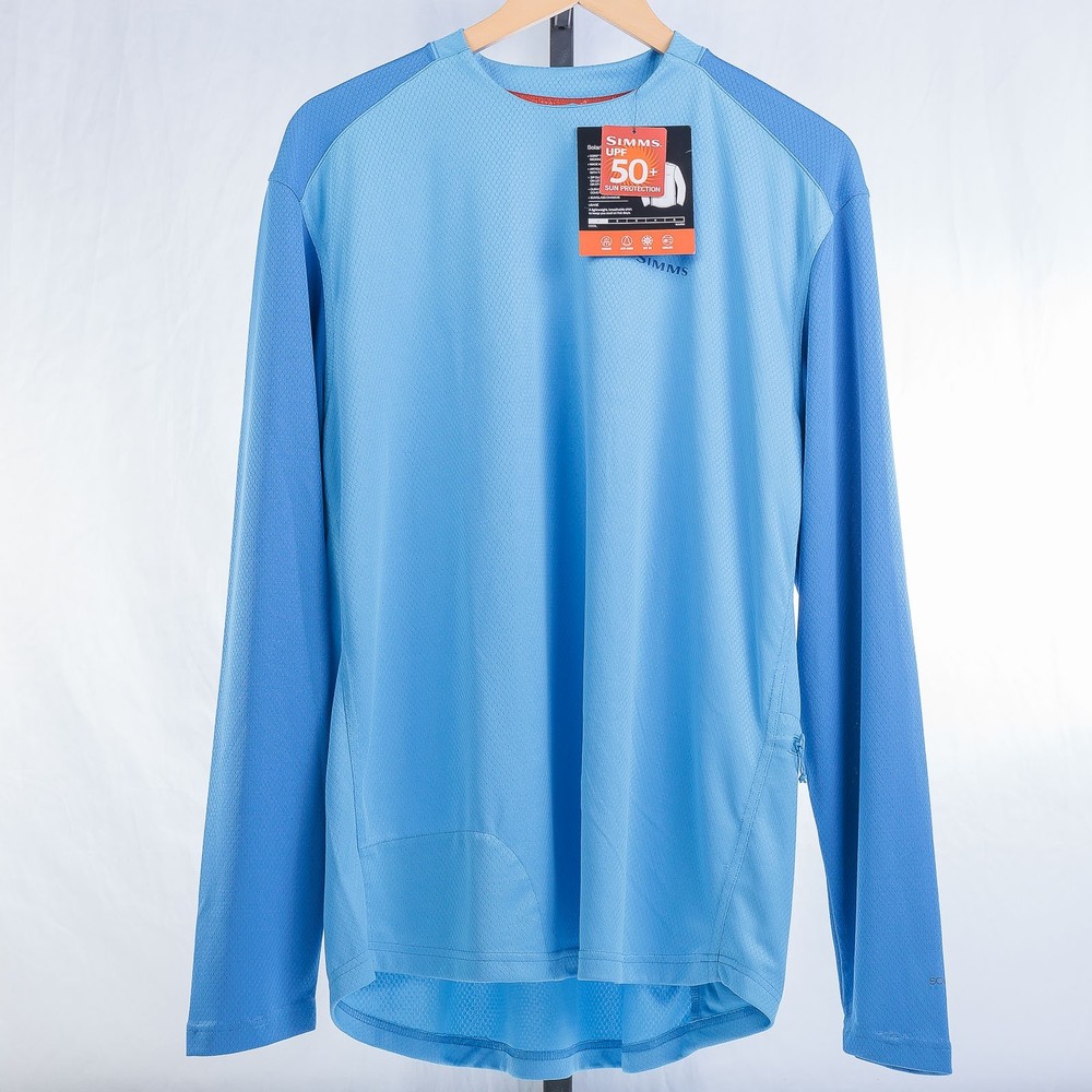 Simms Solarflex Cool Crew - Summer Sky