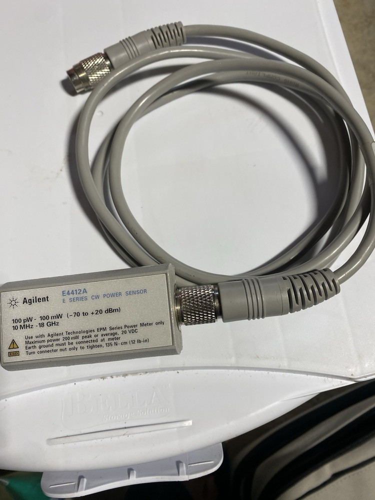 Agilent Power Sensor E4412A & Extra Sensor Cable