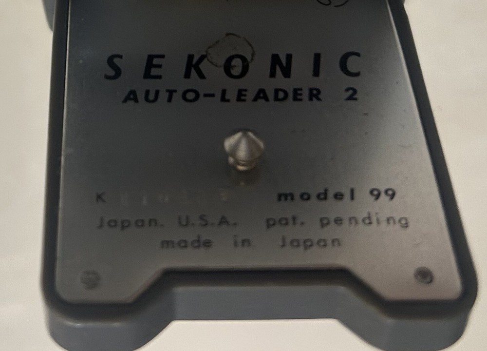Sekonic Auto-Leader 2 Light Meter Model 99 Zero Case K110419