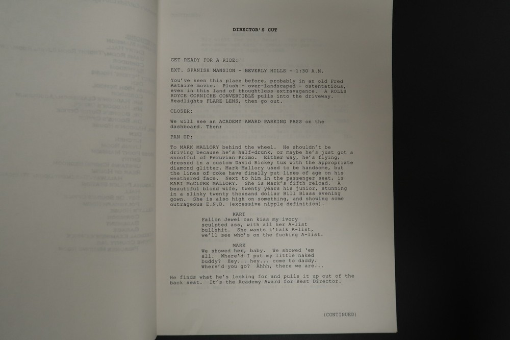 Dead Above Ground Screenplay Original TV Script Stephen J. Cannell Studios 2000