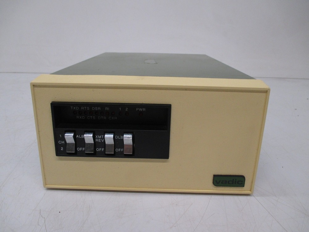 Vtg Vadic Model VA1601/U Modem Control Controller As Is Parts