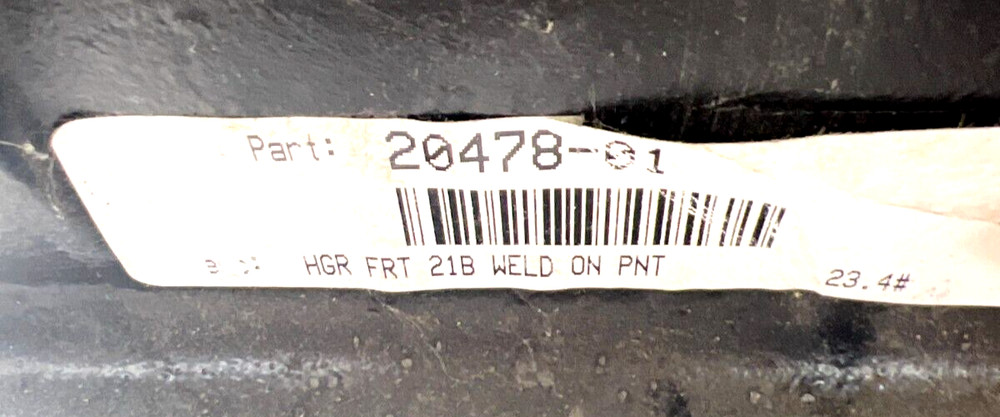 OE REYCO 20478-01 FRONT HANGER UNDER MOUNT 21B WELD ON