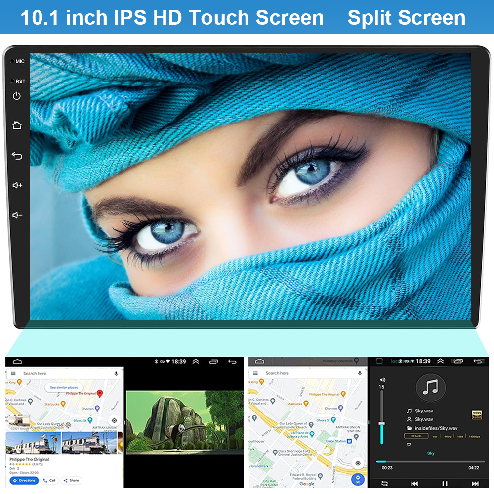 STEREO RADIO GPS ANDROID 12 CARPLAY FOR 2014-2018 CHEVROLET SILVERADO GMC SIERRA