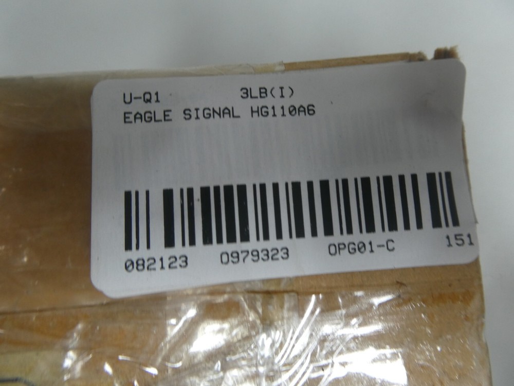 Eagle Signal HG110A6 Flexopulse Timer 0-30hour 120v-ac