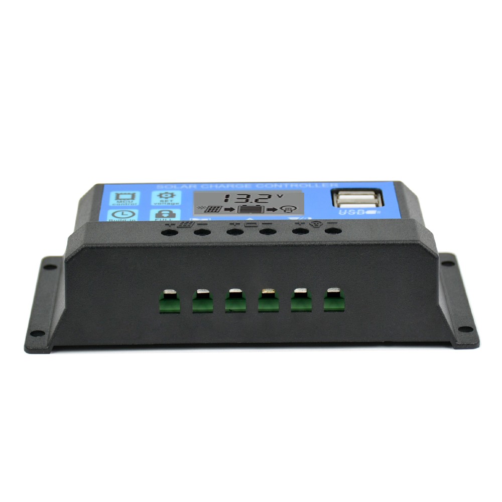 60A MPPT Solar Panel Regulator Charge Controller 12V/24V Auto Focus Tracking