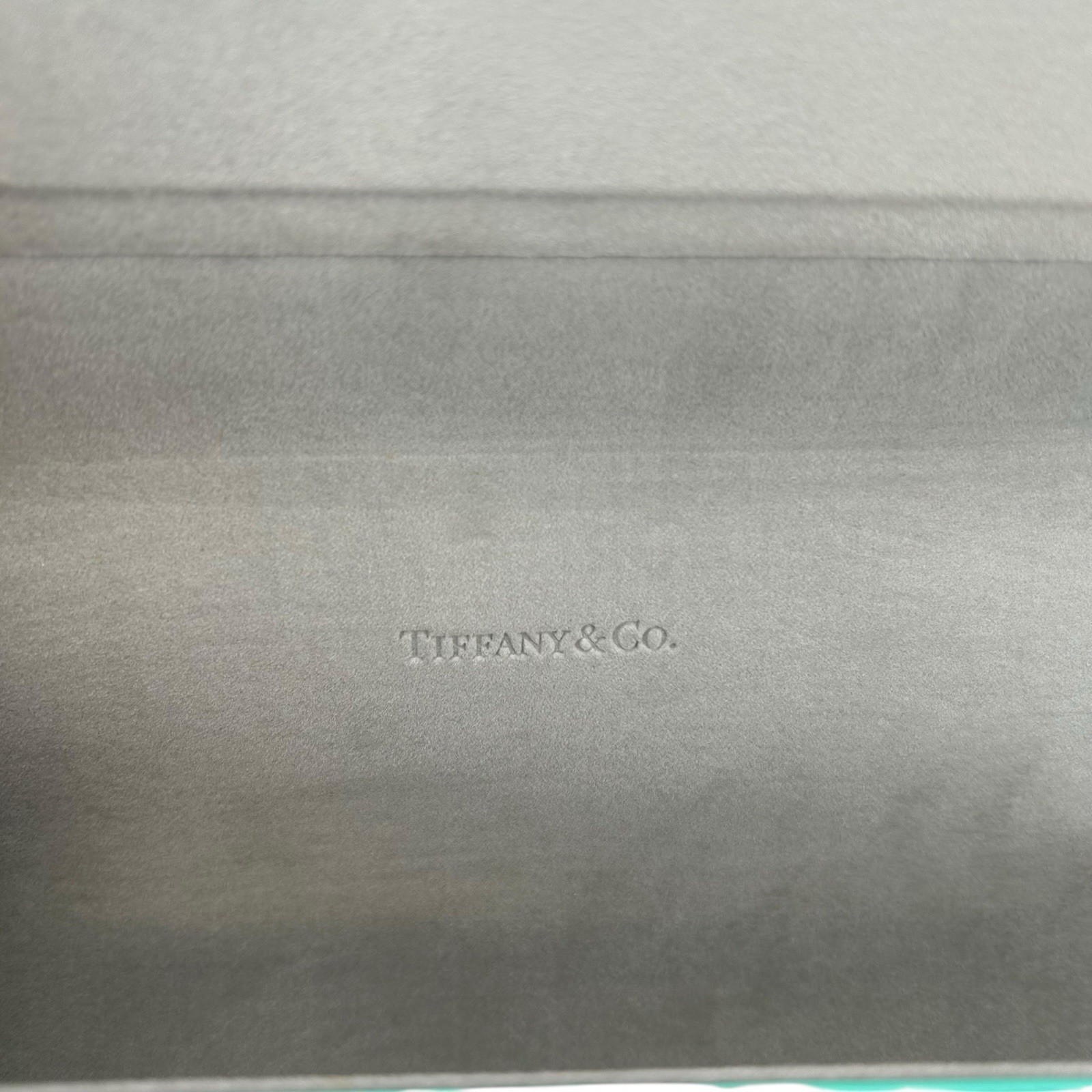 New Tiffany & Co. Eyeglasses/Sunglasses Case w/Box, Case, Cloth & Certificate