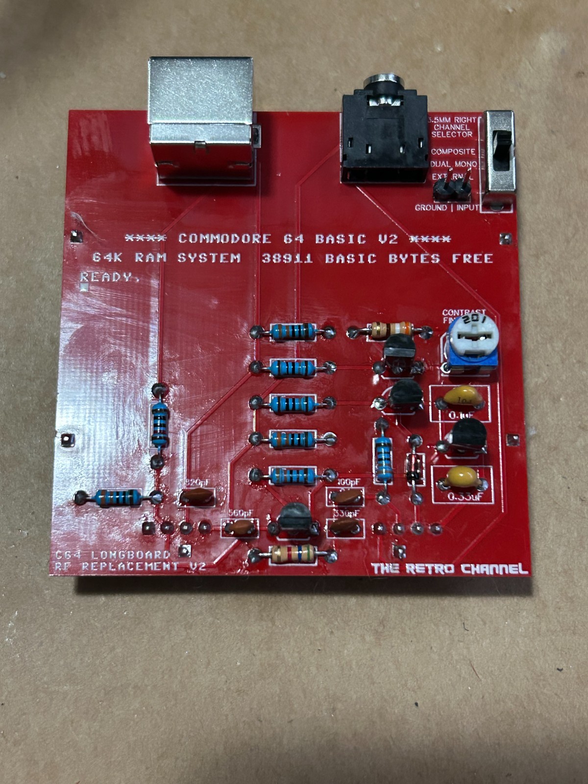 Commodore 64/128 RF delete