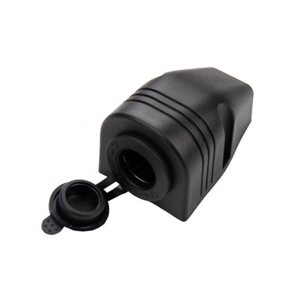Car Boat Cigar Lighter Socket Surface Power Plug Outlet Mount Base Accessories