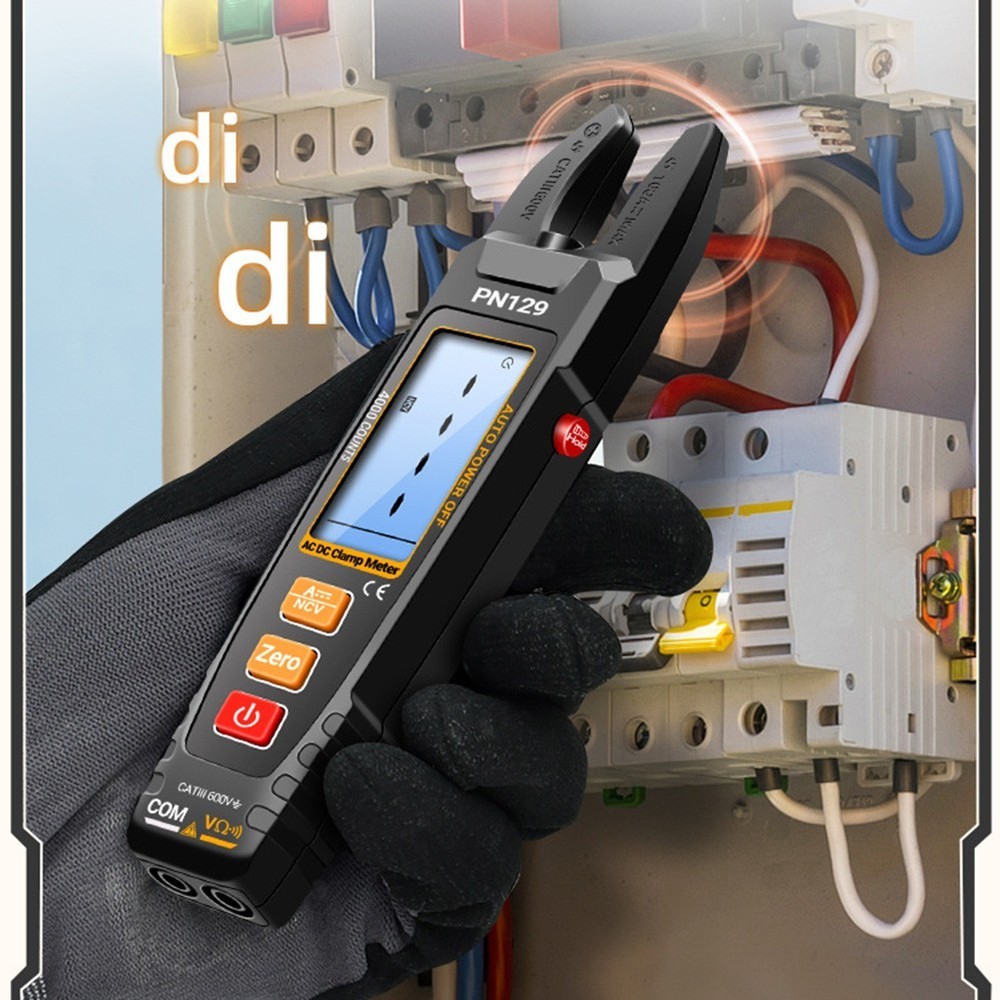 PN129 U Shape Clamp Meter with Automatic Range and Data Retention Feature