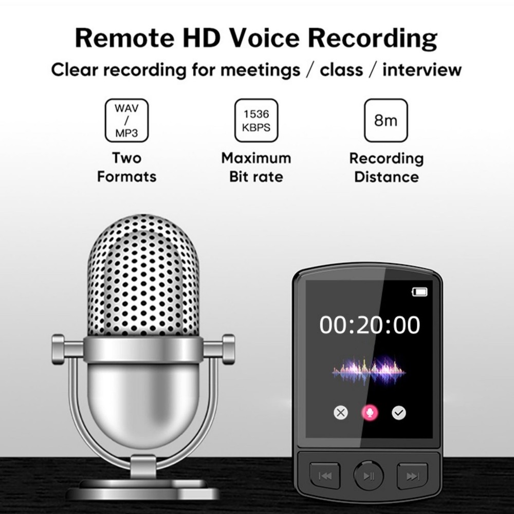 Multi-function MP3 Player Music/Video Playback Voice Recording E-book Reading