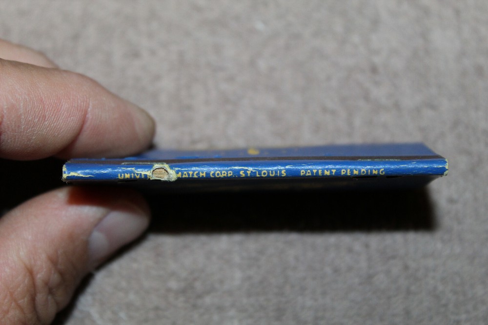 Original WW2 U.S. AAF Technical School Chanute Field, ILL. Full Match Pack