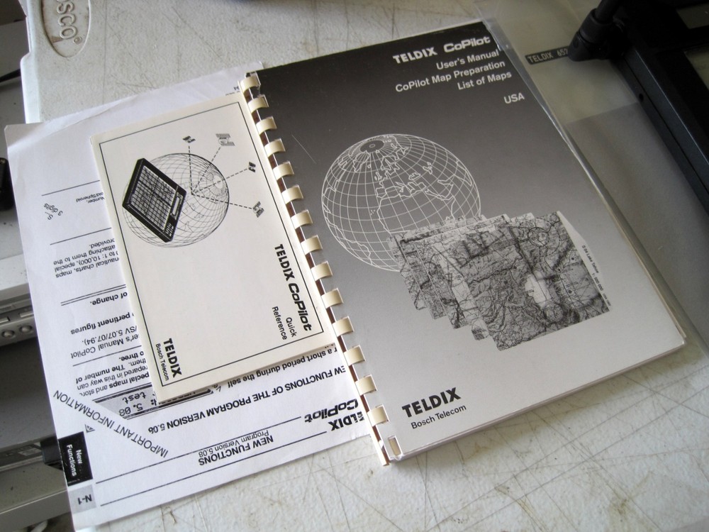 VTG Bosch Teldix CoPilot GPS Receiver and Map System Aviation
