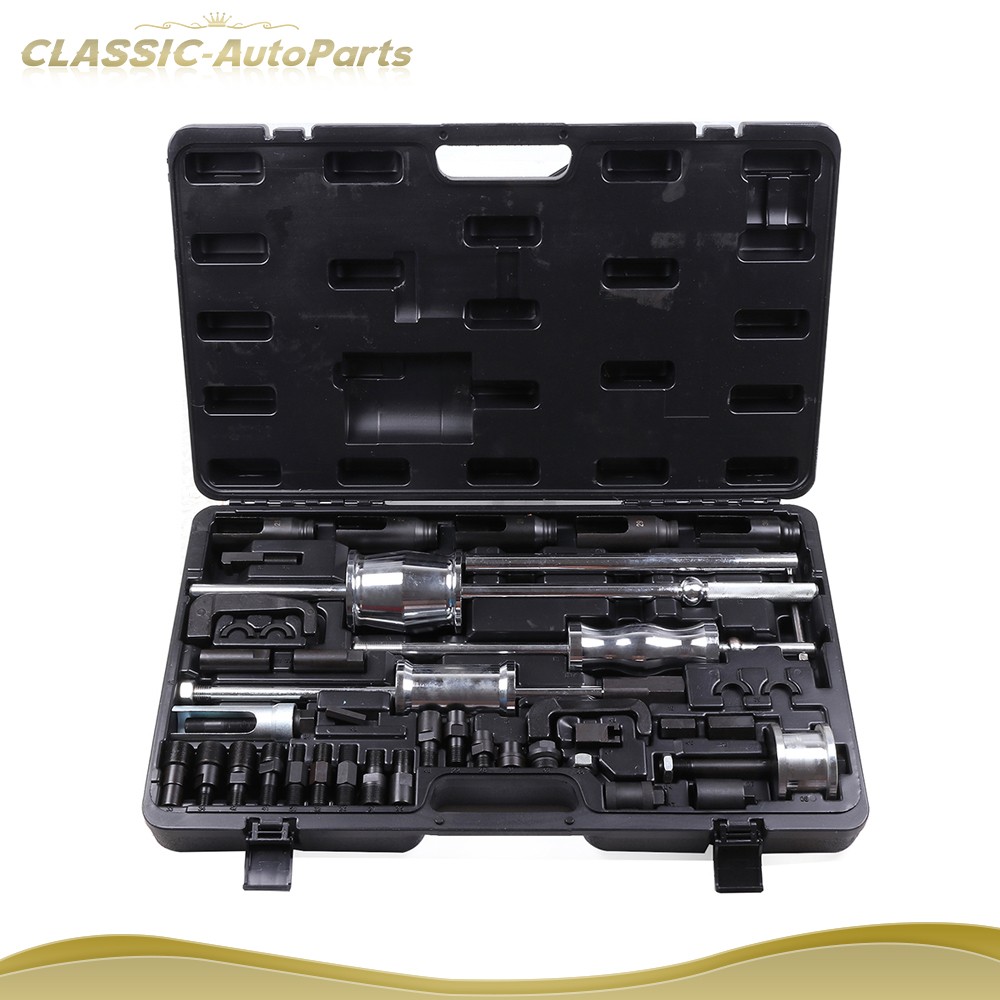 40pcs Diesel Common Rail Injector Puller Set Remover Master Tool Kit