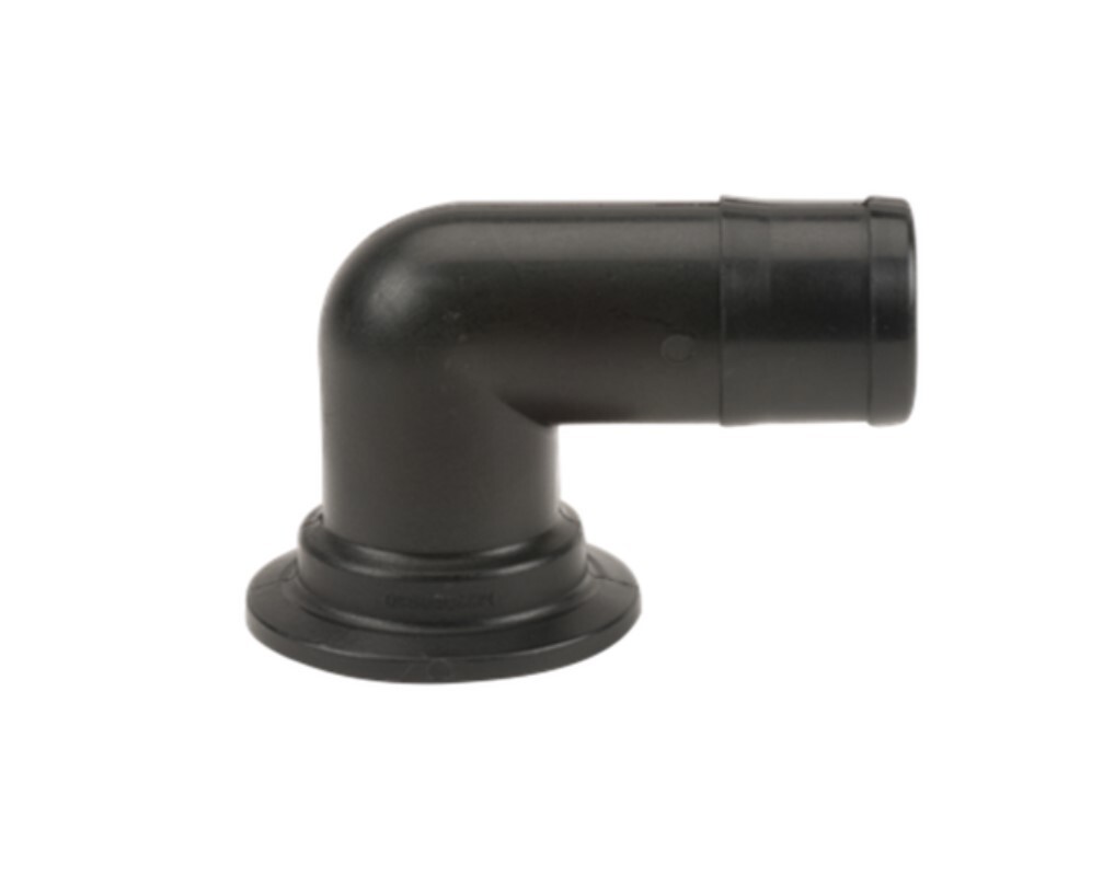 2 of Banjo 2" Port x 1-1/2" Hose Barb Flanged Coupling 90° Adapter USA MADE