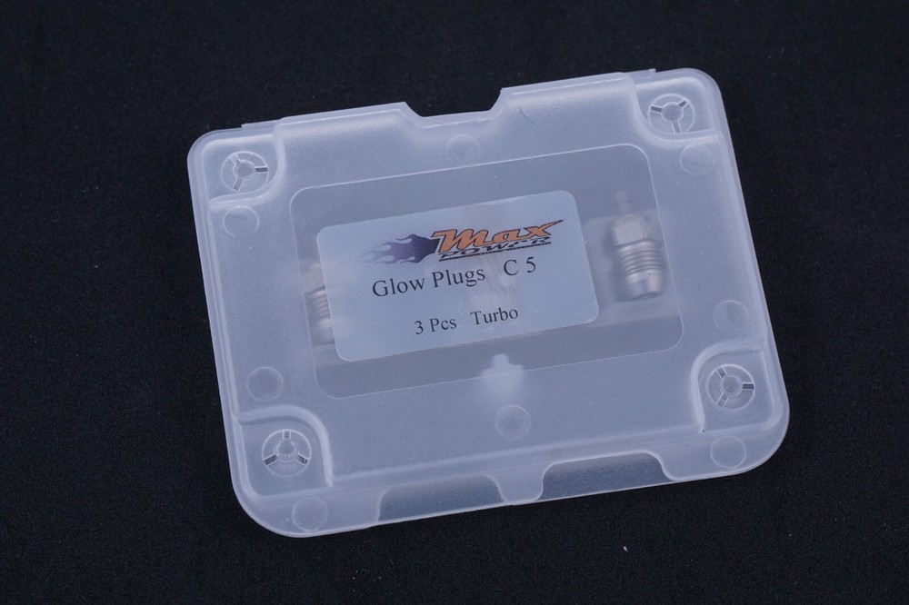 Max Power Glow Plugs C5 Turbo (3pcs) Modeling