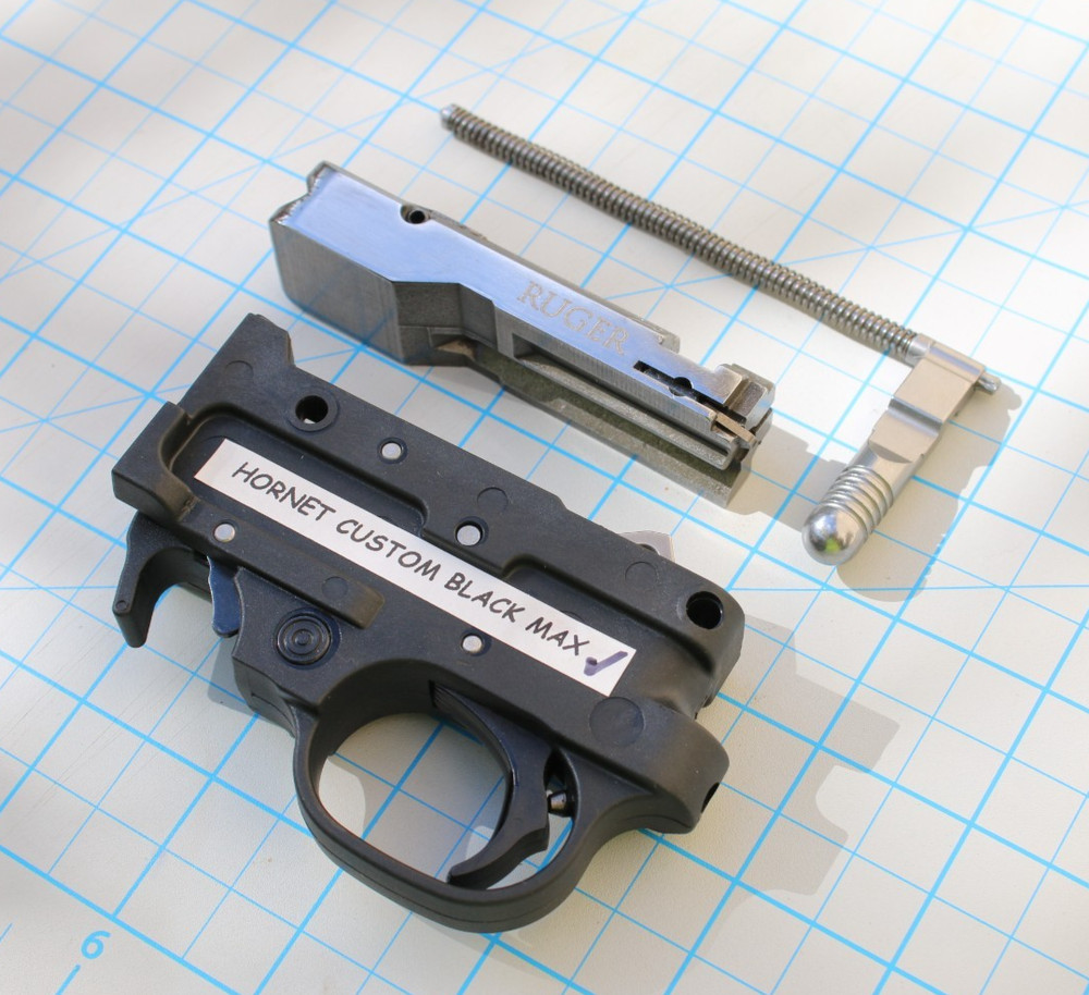 Ruger 10/22 Premium Trigger Assembly & Speed Bolt Assembly - Red Trigger