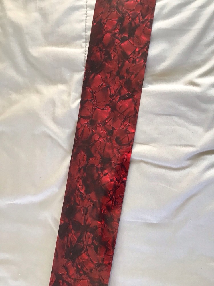 Red Diamond Pearl drum wrap