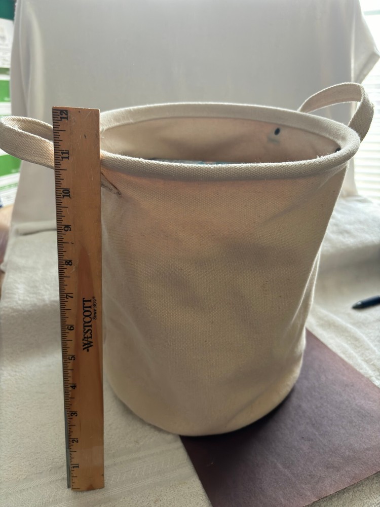 CANVAS STYLE BAG CRAFTS HOLDER