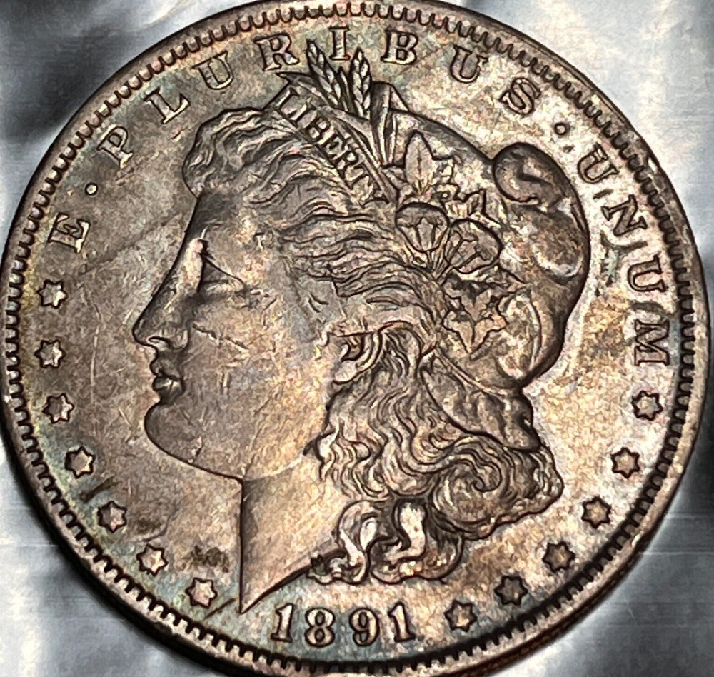 1891 O MORGAN SILVER DOLLAR #1026