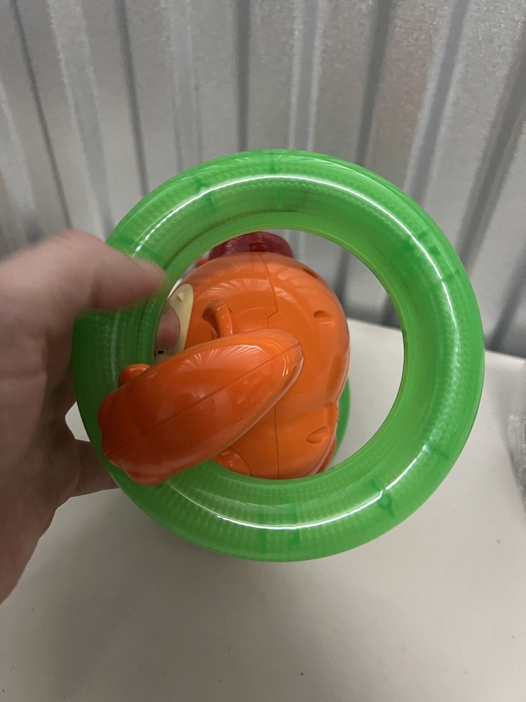 Bright Starts Rolling Monkey Electronic Battery Rolls Moves Working