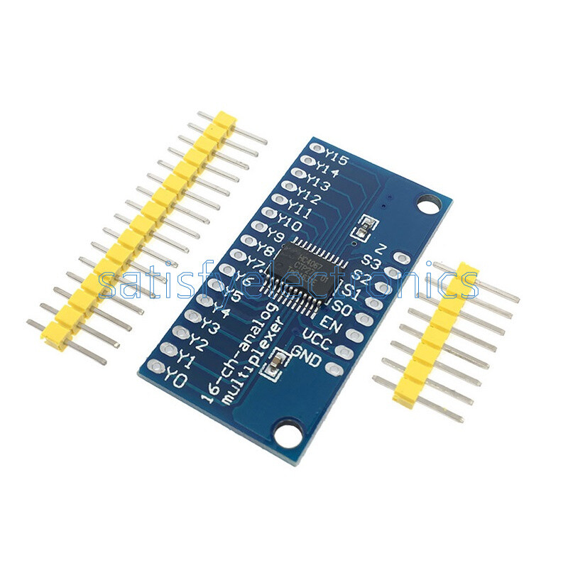 2Pcs 16CH Analog Digital MUX Breakout Board CD74HC4067 Precise module