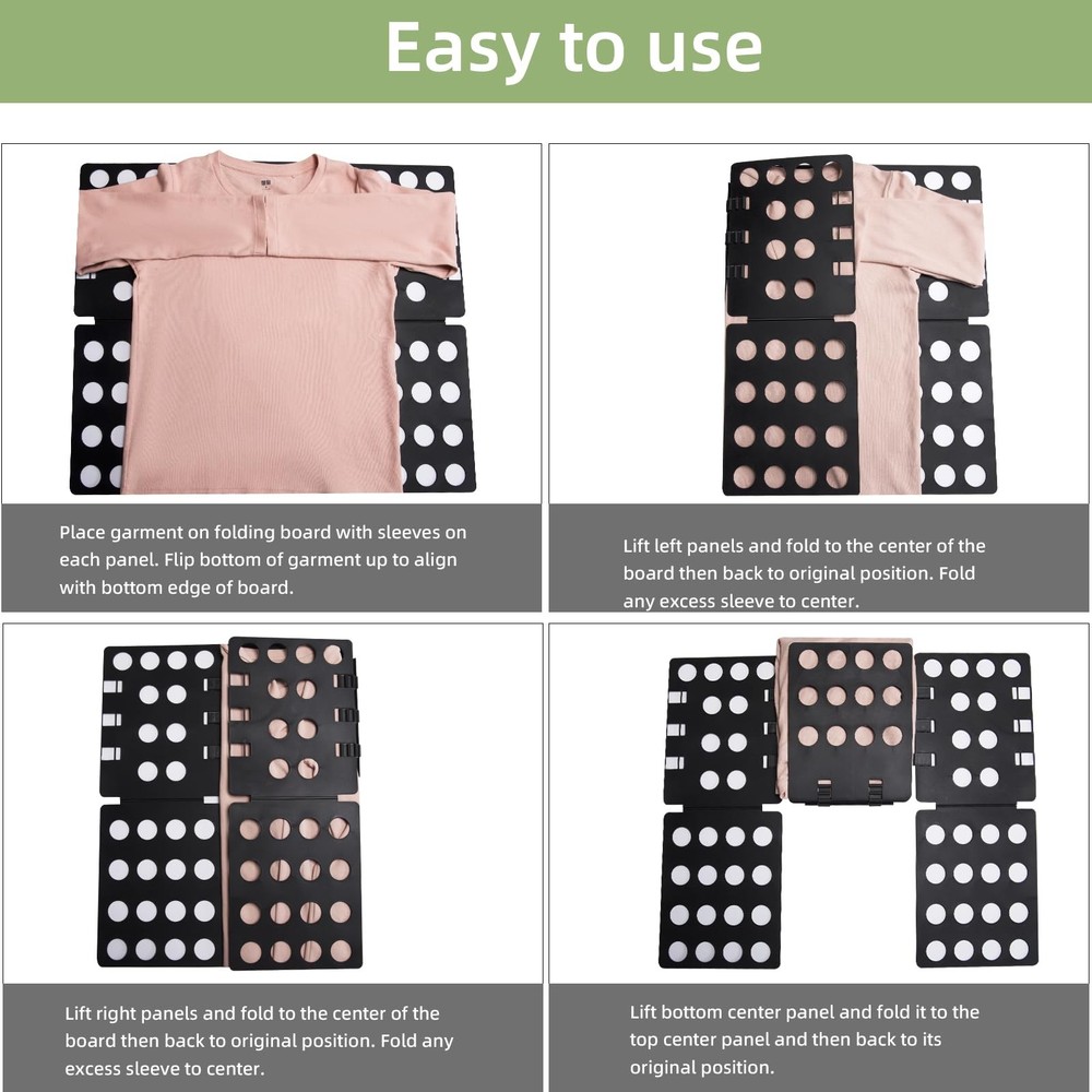 T Shirt Folding Board Clothes Folder Organizer Folding Tool