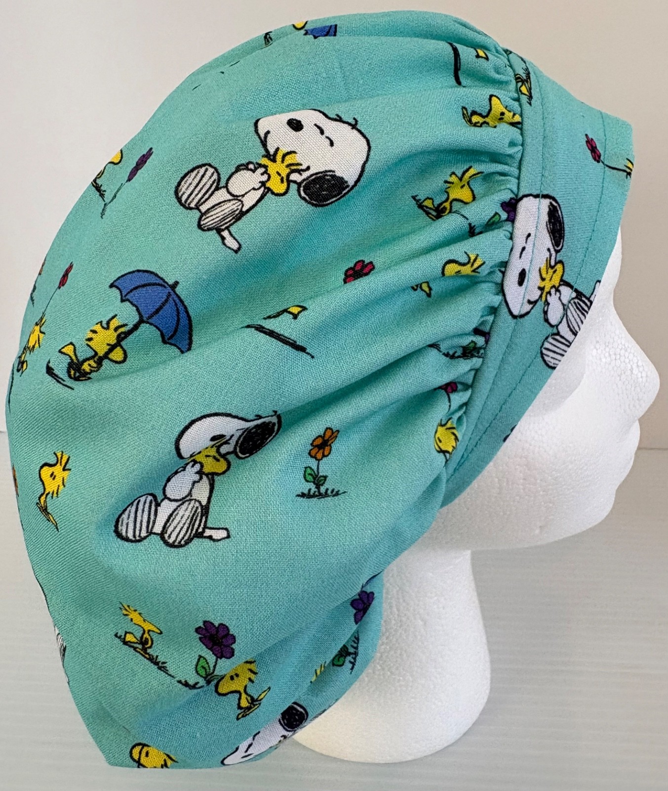 Snoopy Print Size Medium Medical Bouffant Scrub Cap Surgery Hat