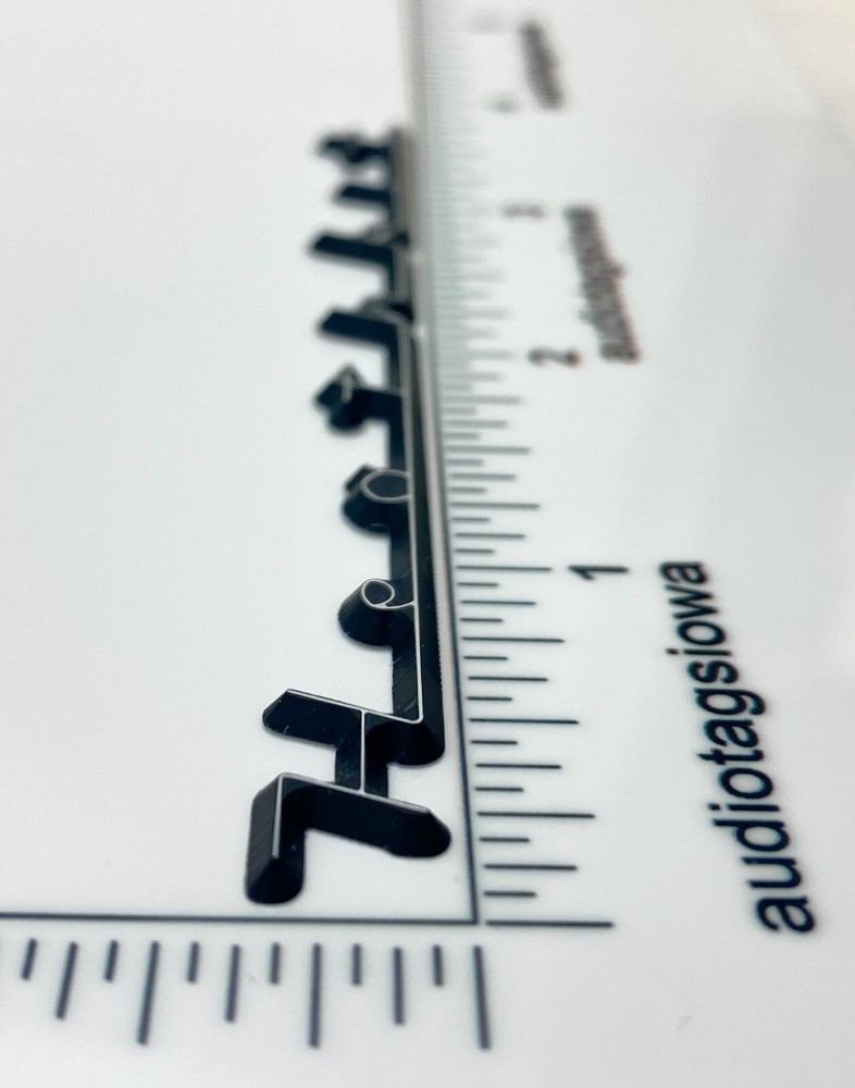 Heathkit Logo Custom Incised Silver Acrylic