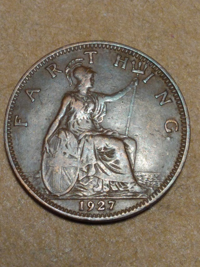 1927 Great Britain Farthing
