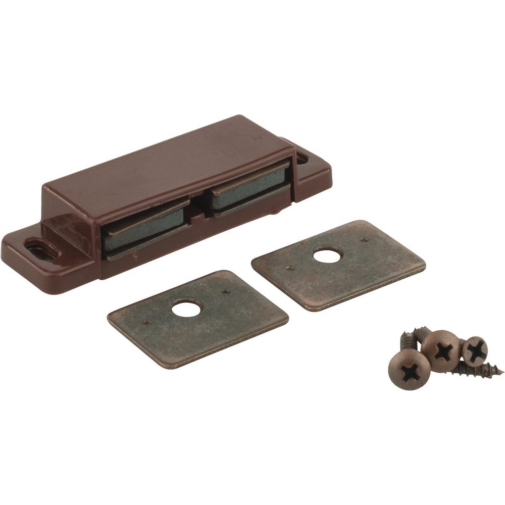 KasaWare Brown Double Magnetic Catch (2-Pack) KFCMD-A-BR2 Hardware Resources