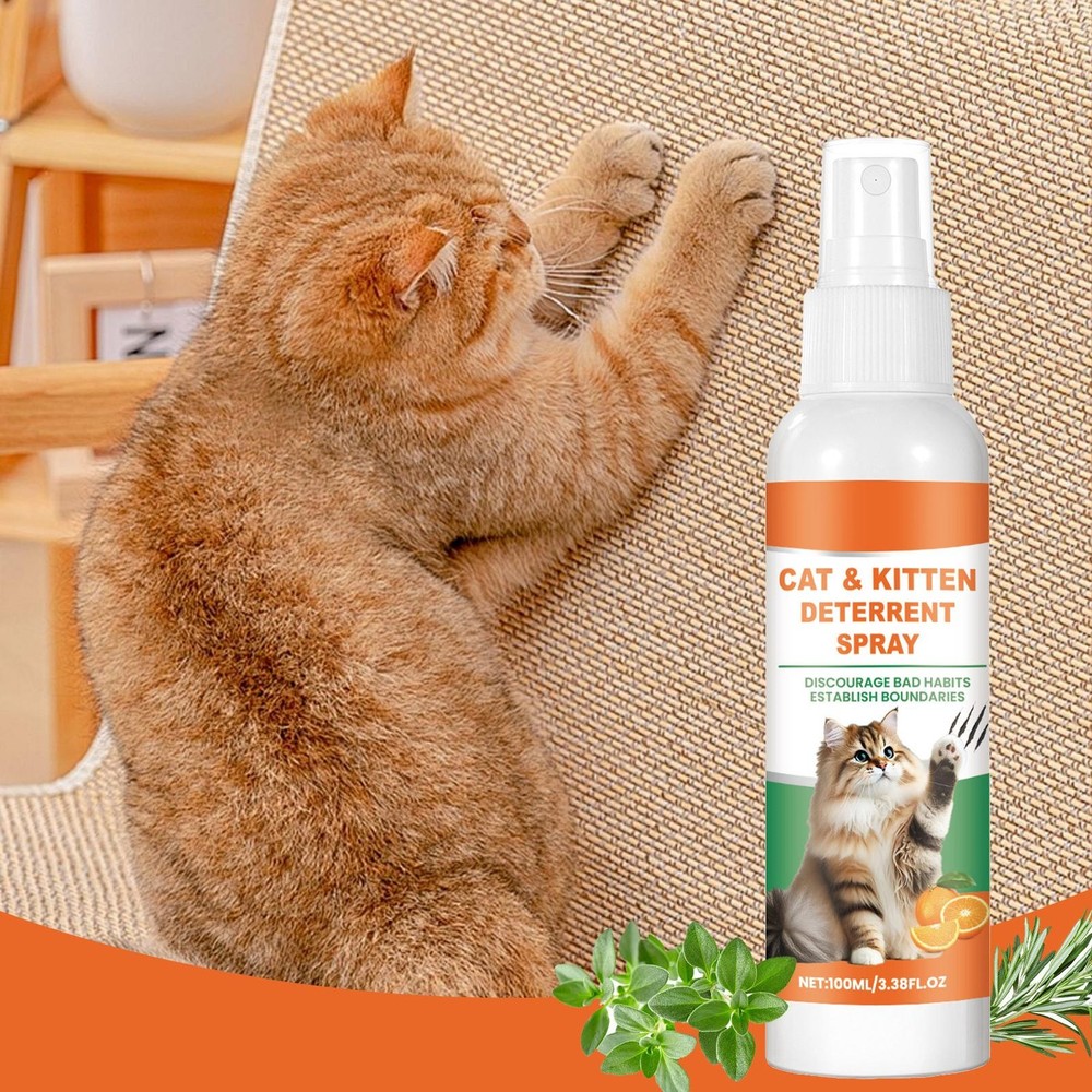 Cat Scratch Spray Keep Off Cat Spray 100ml Spray To Keep Cats From Efficient