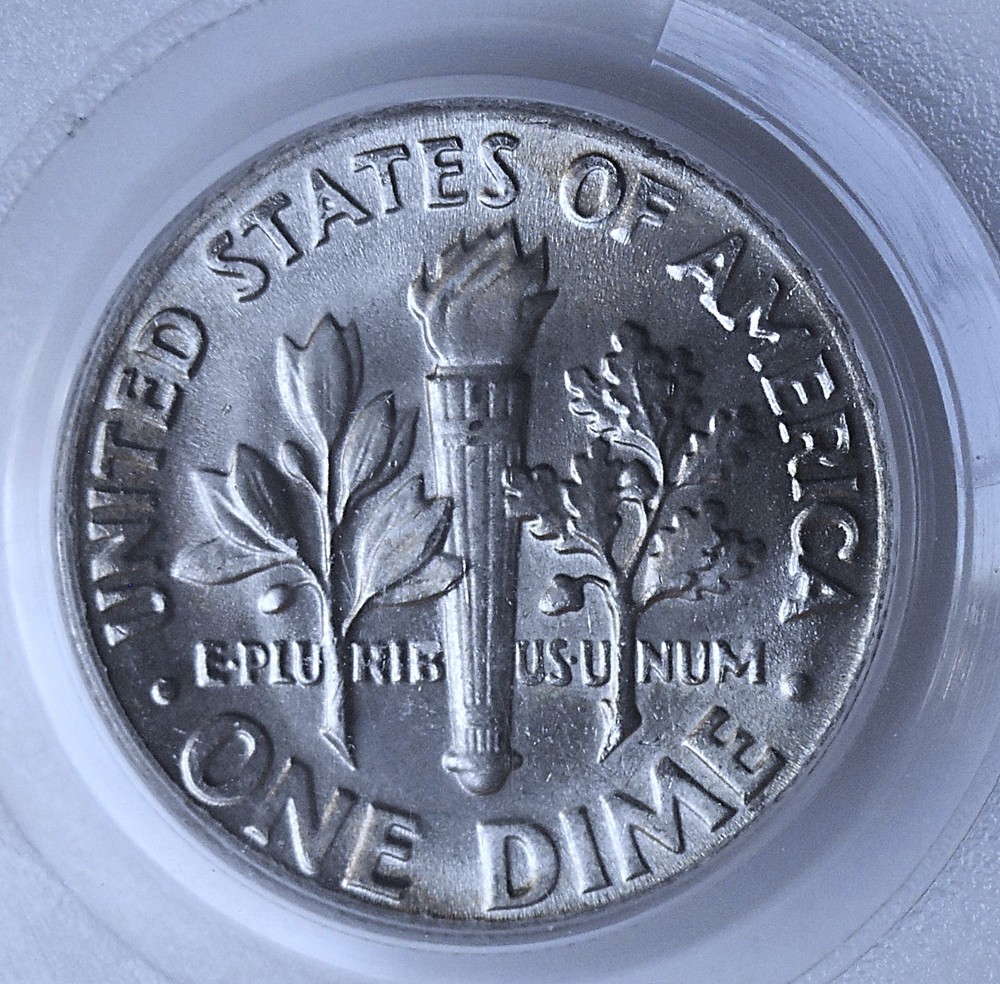 1974 . Roosevelt Dime . PCGS MS66 . Gem/Superb BU .