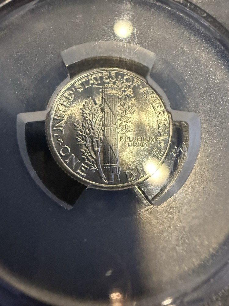 1937 Mercury Dime Coin, PCGS MS67FB