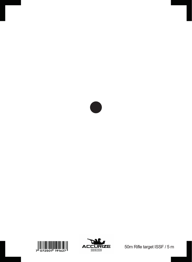 Front target for Accurize shooting system