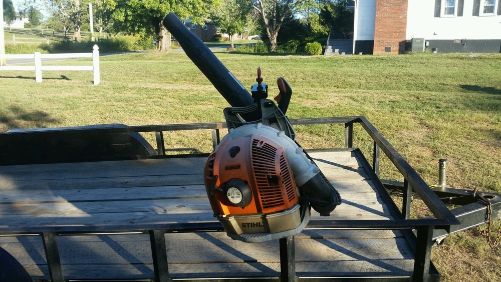 Backpack Blower Rack Landscape Truck & Trailer Rack