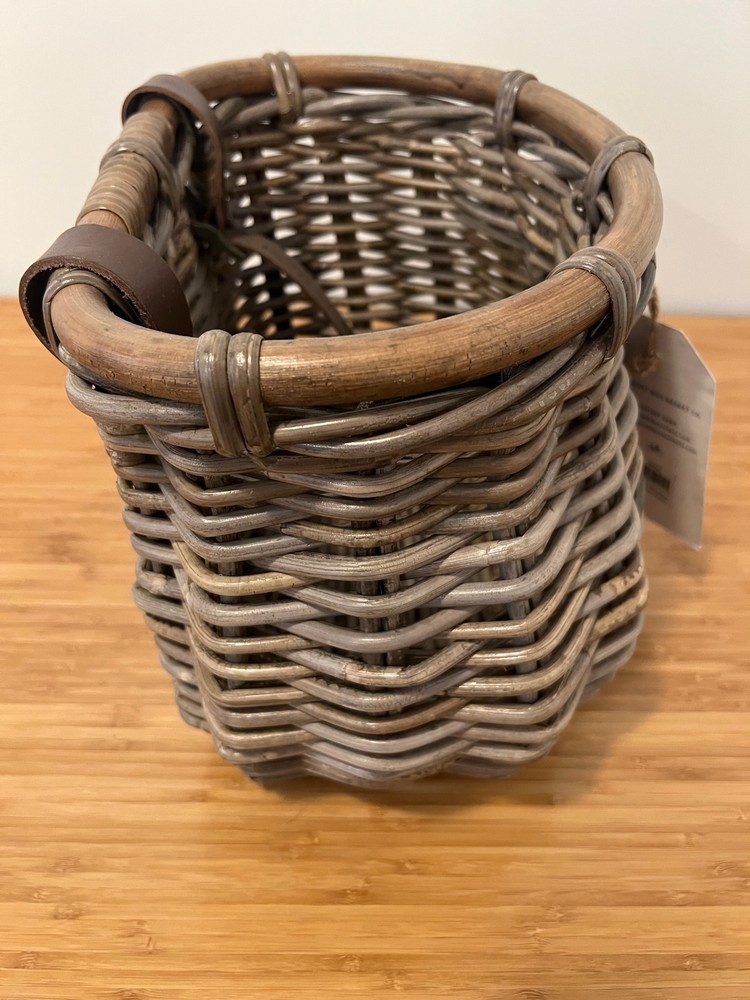 Nantucket Tuckernuck Front Basket Classic Shape Gray