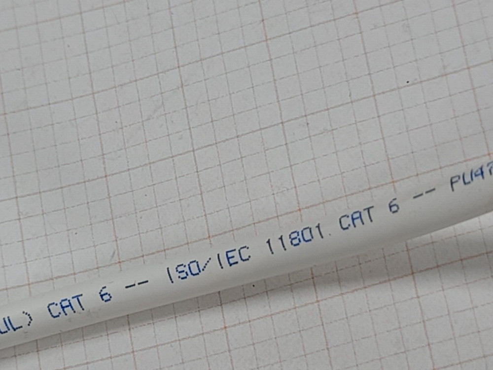 Belden D6UP 23/4P DataConnect CAT6 UTP Network Cable Plenum White /100ft