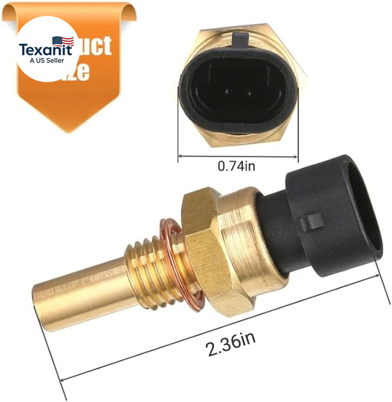 1 PC Engine Temperature Sensor, ECT Temp Sensor Replace 15404280 12191170 608115