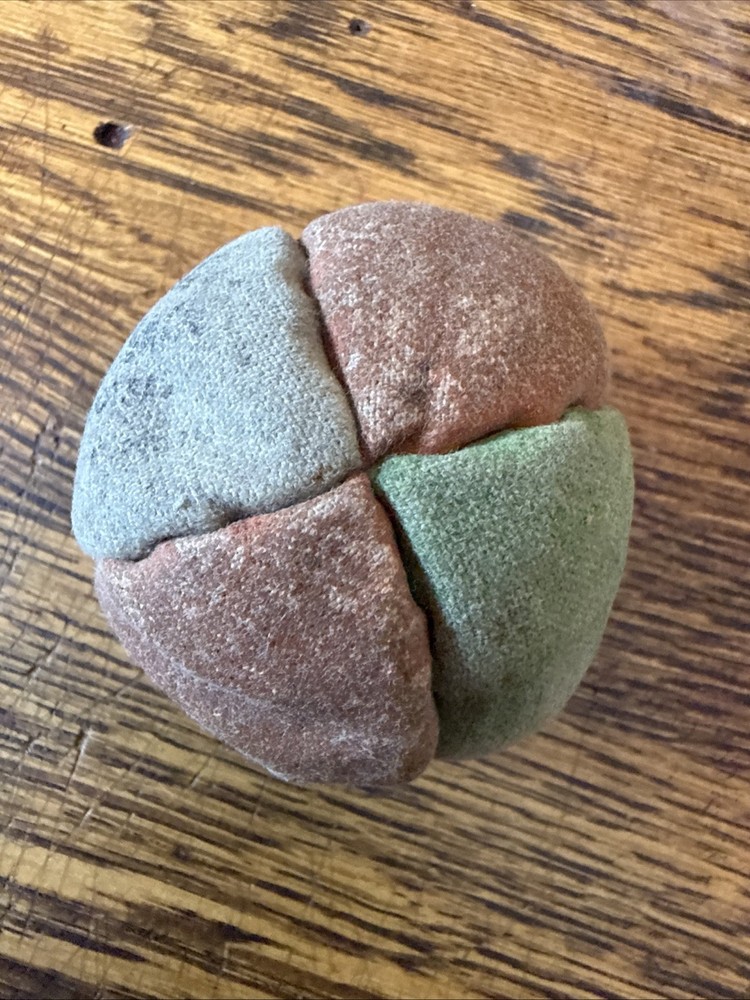 VTG 1980’s Magic Hacky Sack Footbag 8 Panel Multi Color