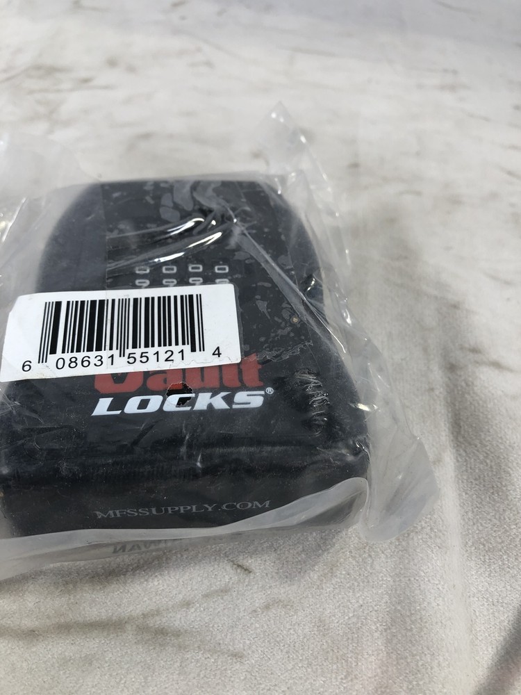 Wall Mount Lockbox Keysafe Storage Lock Box with 4-Digit Numeric Combination Bla