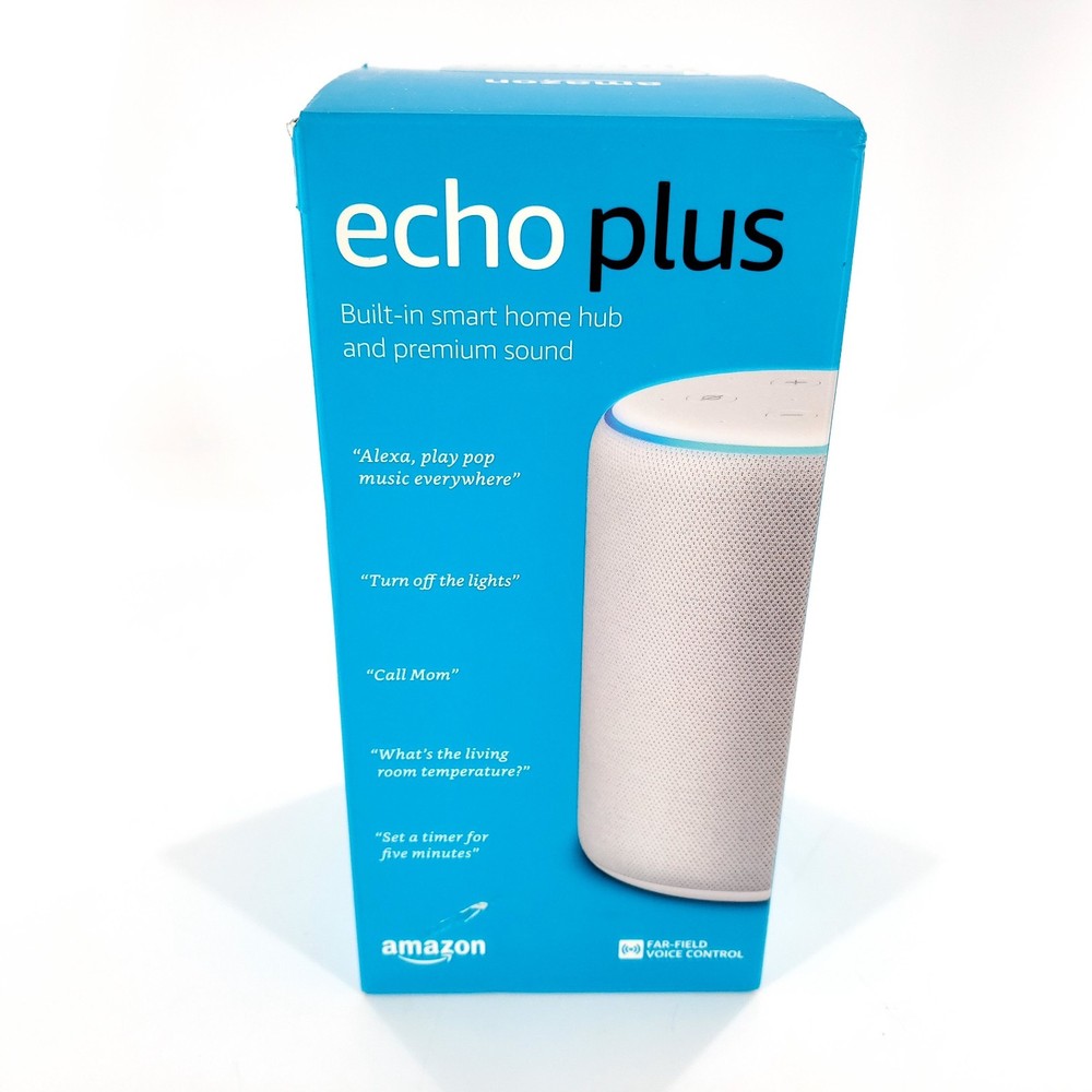 Amazon Echo Plus (2nd Gen) Smart Speaker w/ Alexa Brand New Open Box