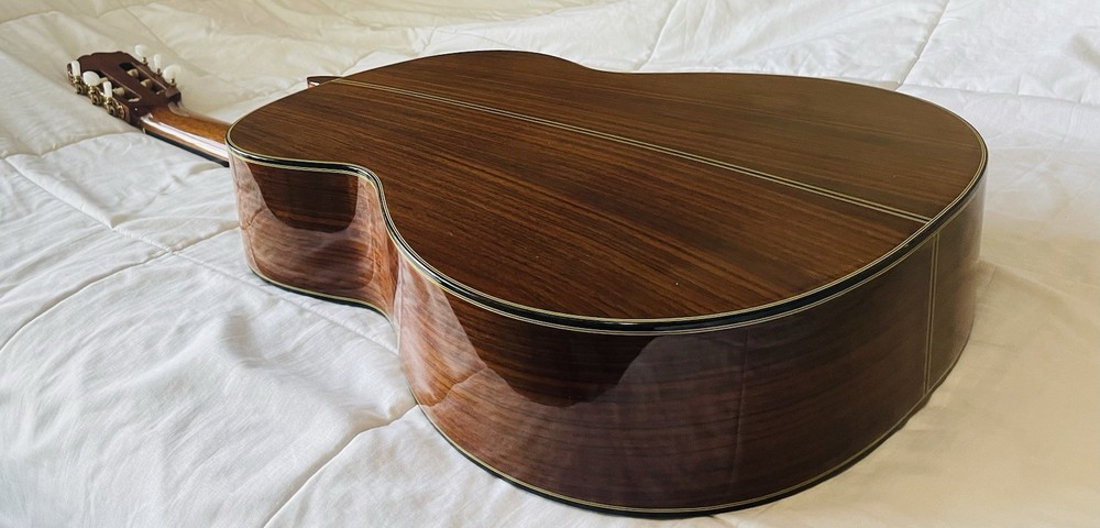 Takamine C-128 Classical Acoustic Guitar Solid Spruce Top Concert Classical