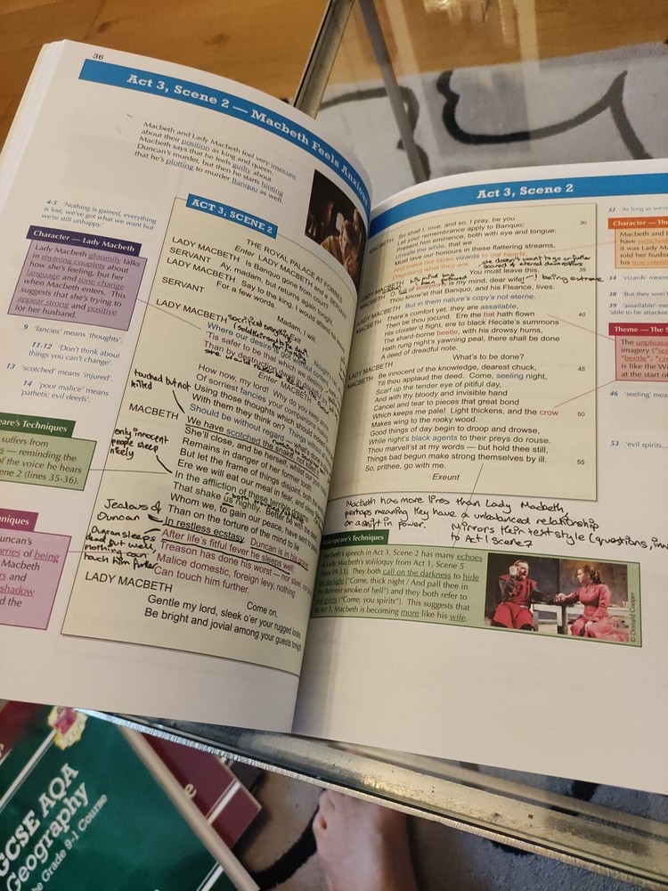 AQA GCSE English Macbeth Complete play & text guide