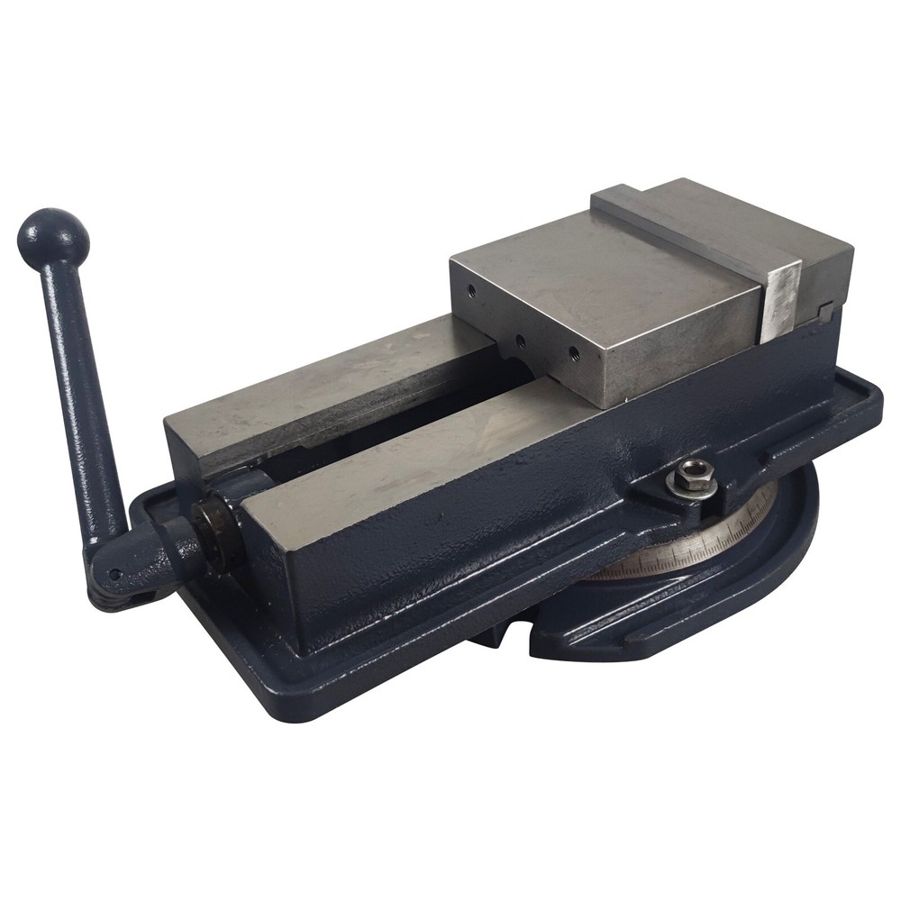 5" Milling Machine Bench Vise with Base Corner-fixed Bench Vise Flat Tongs