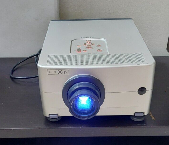 Sharp PG-D210U Digital LCD Projector Business Presentation Unit Home Theater