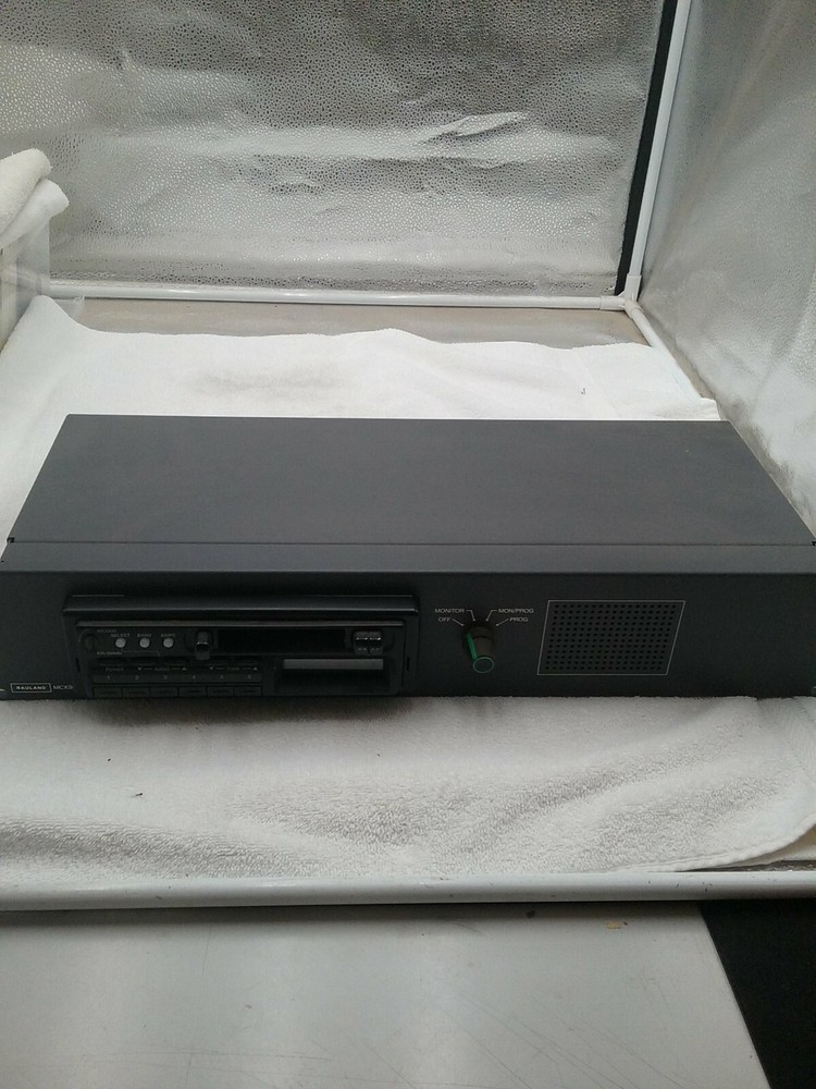 Rauland MCX300 Cassette Deck rack mount stereo system unit ELECTRONICS USA MADE