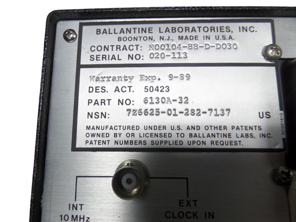 Ballantine Time Mark Generator 6130A - Free Shipping